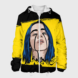 Куртка с капюшоном мужская Billie Eilish, цвет: 3D-белый