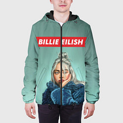 Куртка с капюшоном мужская Billie Eilish, цвет: 3D-черный — фото 2