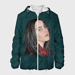 Куртка с капюшоном мужская Billie Eilish, цвет: 3D-белый