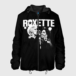 Куртка с капюшоном мужская Roxette, цвет: 3D-черный