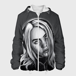 Куртка с капюшоном мужская BILLIE EILISH, цвет: 3D-белый