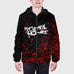 Куртка с капюшоном мужская My Chemical Romance, цвет: 3D-черный — фото 2
