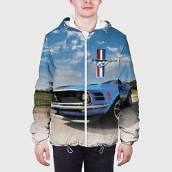 Куртка с капюшоном мужская Mustang, цвет: 3D-белый — фото 2