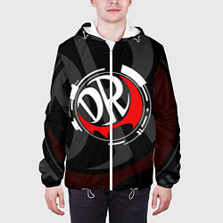 Куртка с капюшоном мужская MONOKUMA DANGANRONPA, цвет: 3D-белый — фото 2