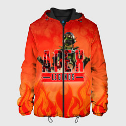 Куртка с капюшоном мужская Apex Legends, цвет: 3D-черный