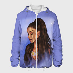 Куртка с капюшоном мужская Ariana Grande Ариана Гранде, цвет: 3D-белый