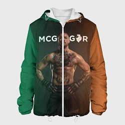 Куртка с капюшоном мужская Conor McGregor, цвет: 3D-белый