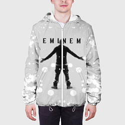 Куртка с капюшоном мужская EMINEM, цвет: 3D-белый — фото 2