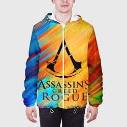 Куртка с капюшоном мужская Assassin's Creed: Rogue, цвет: 3D-белый — фото 2