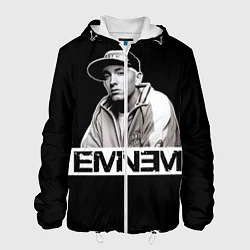 Куртка с капюшоном мужская Eminem, цвет: 3D-белый