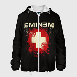 Куртка с капюшоном мужская EMINEM, цвет: 3D-белый