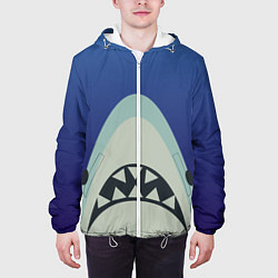 Куртка с капюшоном мужская IKEA Shark, цвет: 3D-белый — фото 2