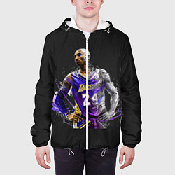 Куртка с капюшоном мужская Kobe Bryant, цвет: 3D-белый — фото 2
