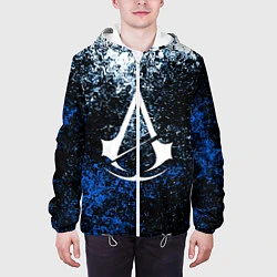 Куртка с капюшоном мужская ASSASSINS CREED, цвет: 3D-белый — фото 2