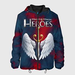 Куртка с капюшоном мужская Heroes of Might and Magic, цвет: 3D-черный