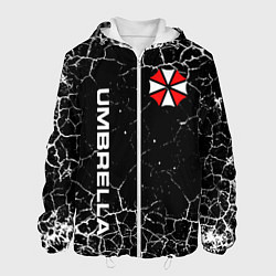 Куртка с капюшоном мужская UMBRELLA CORPORATION, цвет: 3D-белый