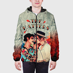 Куртка с капюшоном мужская THE HATTERS, цвет: 3D-черный — фото 2