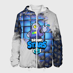 Куртка с капюшоном мужская BRAWL STARS:RICOCHET, цвет: 3D-белый