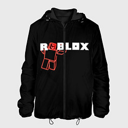 Куртка с капюшоном мужская Роблокс Roblox, цвет: 3D-черный