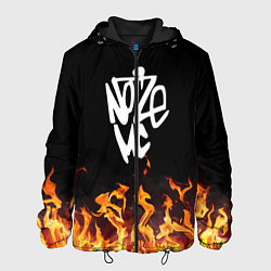 Куртка с капюшоном мужская Noize MC, цвет: 3D-черный