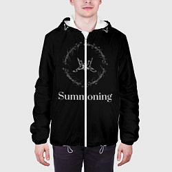 Куртка с капюшоном мужская Summoning, цвет: 3D-белый — фото 2