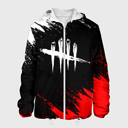 Куртка с капюшоном мужская DEAD BY DAYLIGHT, цвет: 3D-белый