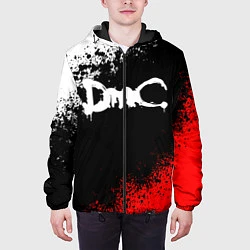 Куртка с капюшоном мужская DEVIL MAY CRY DMC, цвет: 3D-черный — фото 2