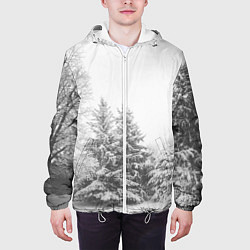 Куртка с капюшоном мужская Winter Storm, цвет: 3D-белый — фото 2