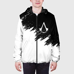 Куртка с капюшоном мужская ASSASSINS CREED, цвет: 3D-черный — фото 2