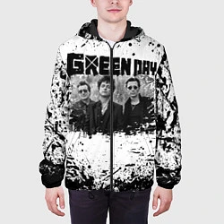 Куртка с капюшоном мужская GreenDay, цвет: 3D-черный — фото 2