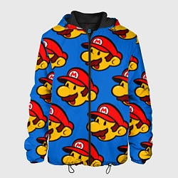 Куртка с капюшоном мужская Mario, цвет: 3D-черный