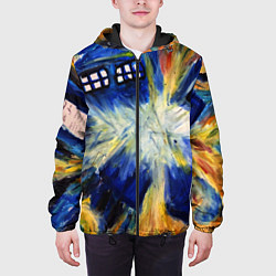 Куртка с капюшоном мужская ДОКТОР ВАН ГОГ, цвет: 3D-черный — фото 2
