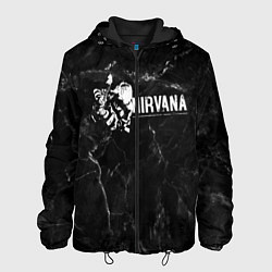 Куртка с капюшоном мужская NIRVANA, цвет: 3D-черный
