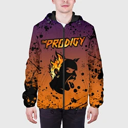 Куртка с капюшоном мужская THE PRODIGY, цвет: 3D-черный — фото 2