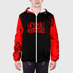 Куртка с капюшоном мужская Ozzy Osbourne, цвет: 3D-белый — фото 2