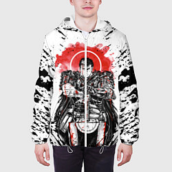 Куртка с капюшоном мужская BERSERK, цвет: 3D-белый — фото 2