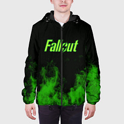 Куртка с капюшоном мужская FALLOUT, цвет: 3D-черный — фото 2