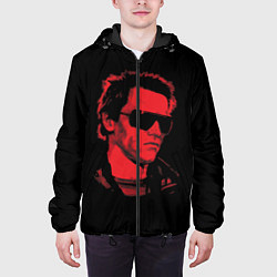 Куртка с капюшоном мужская The Terminator 1984, цвет: 3D-черный — фото 2