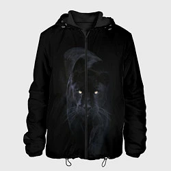 Куртка с капюшоном мужская Пантера, цвет: 3D-черный