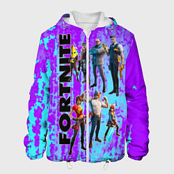 Куртка с капюшоном мужская Fortnite, цвет: 3D-белый