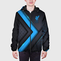 Куртка с капюшоном мужская Liverpool F C, цвет: 3D-черный — фото 2