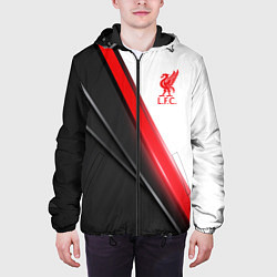 Куртка с капюшоном мужская Liverpool F C, цвет: 3D-черный — фото 2