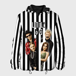 Куртка с капюшоном мужская Литтл Биг, цвет: 3D-черный