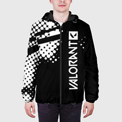 Куртка с капюшоном мужская Valorant, цвет: 3D-черный — фото 2