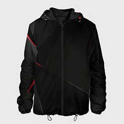 Куртка с капюшоном мужская DARK, цвет: 3D-черный