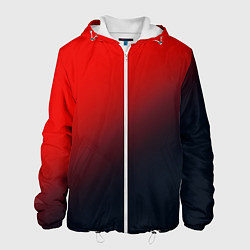 Куртка с капюшоном мужская RED, цвет: 3D-белый
