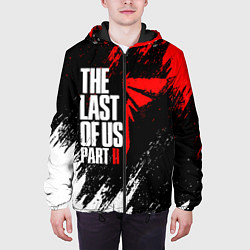 Куртка с капюшоном мужская THE LAST OF US II, цвет: 3D-черный — фото 2