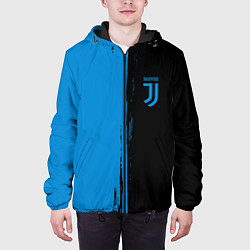 Куртка с капюшоном мужская JUVENTUS, цвет: 3D-черный — фото 2