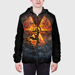 Куртка с капюшоном мужская S T A L K E R 2, цвет: 3D-черный — фото 2