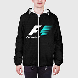 Куртка с капюшоном мужская Formula 1, цвет: 3D-белый — фото 2